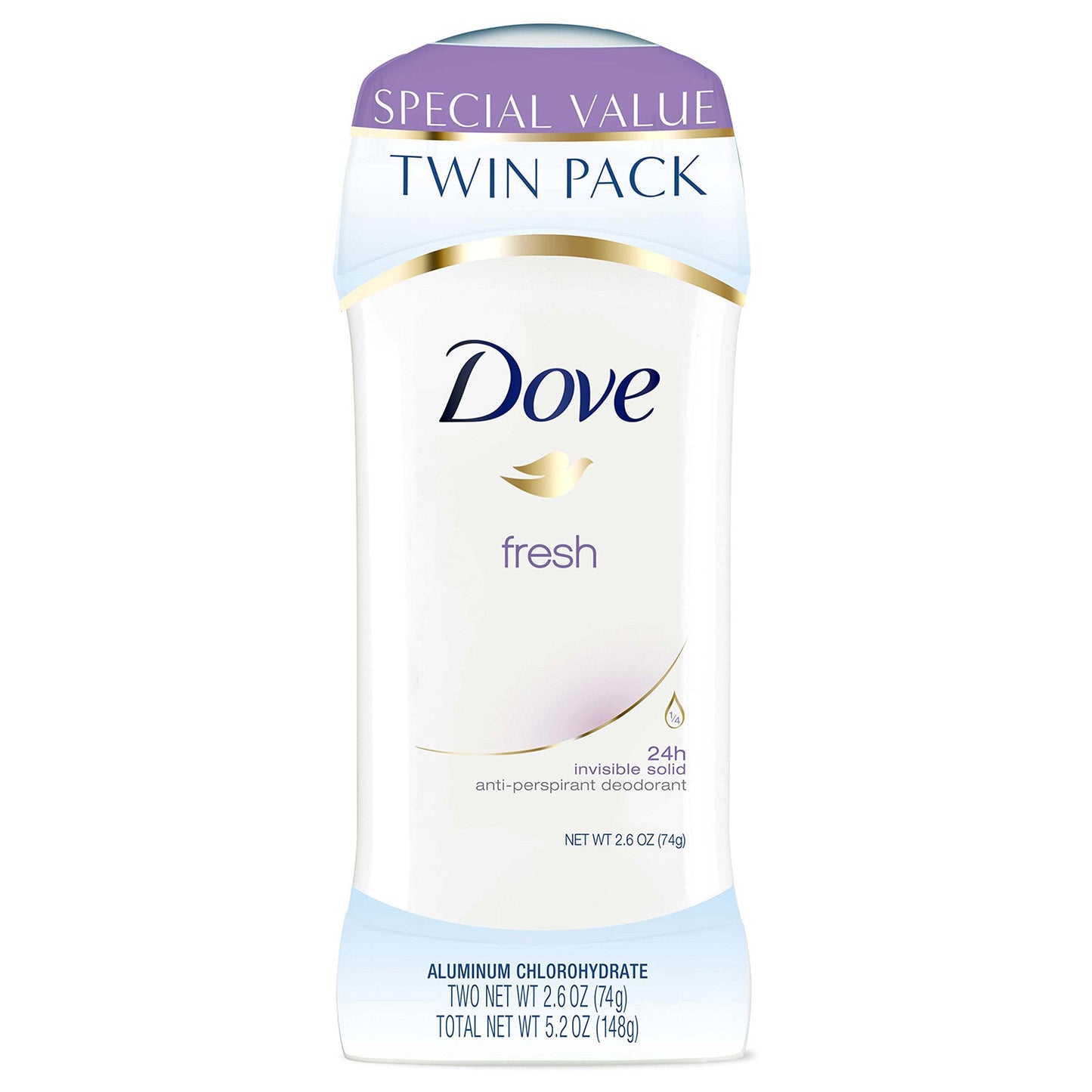Dove Deodorant Fresh 2.6 oz Twin Pack - Renee Lane Company