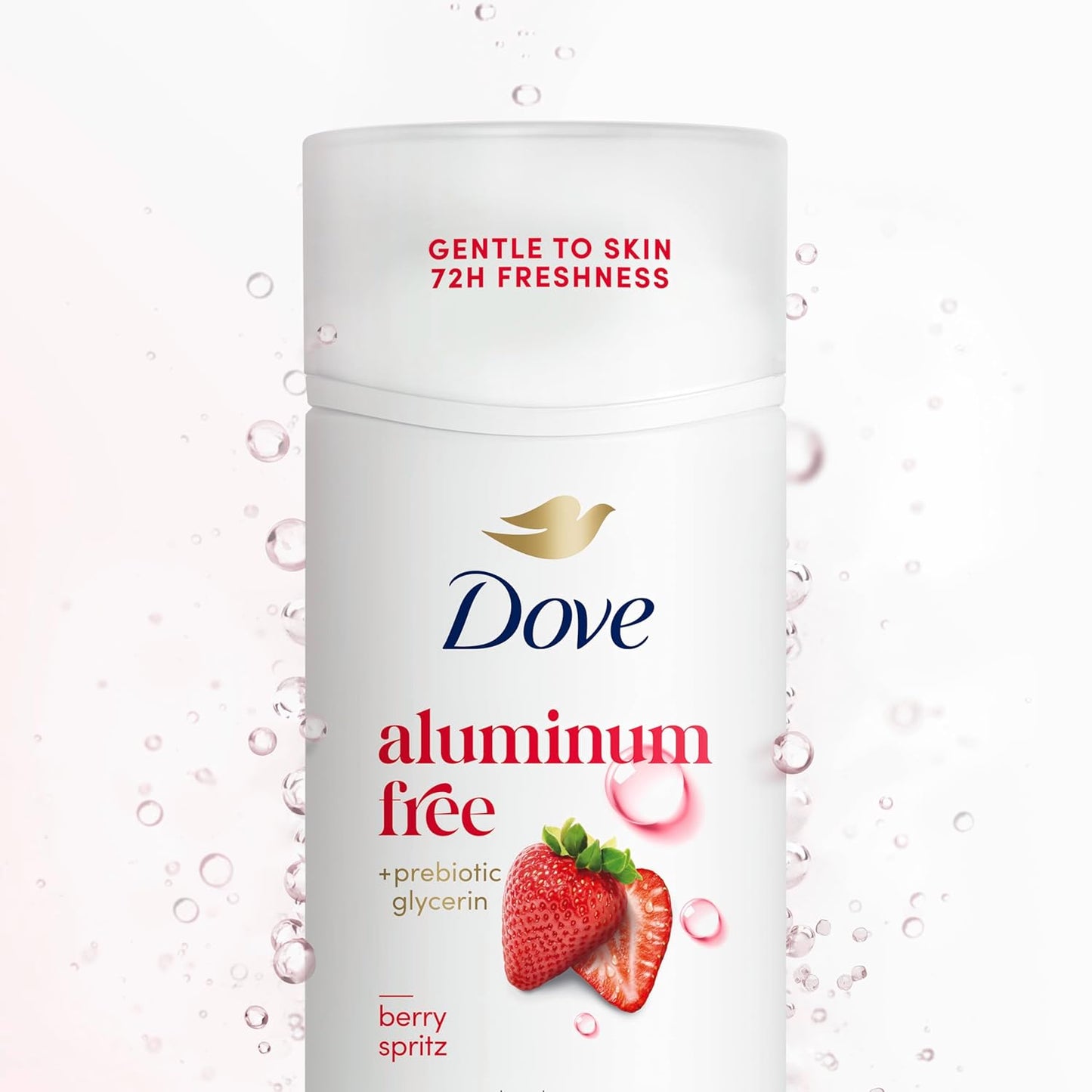 Dove Deodorant Stick Berry Spritz for 72 Hour Odor Protection Aluminum Free 2.4 oz - Renee Lane Company