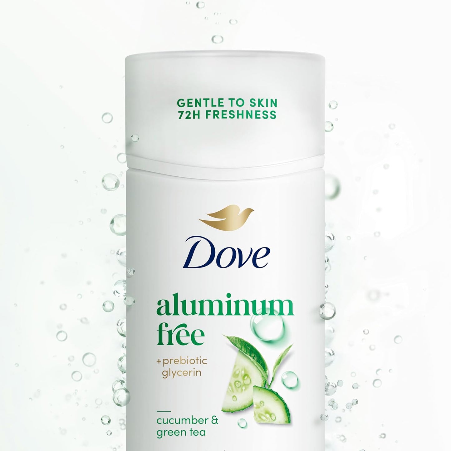 Dove Deodorant Stick Cucumber & Green Tea for 72 Hour Odor Protection Aluminum Free 2.4 oz - Renee Lane Company
