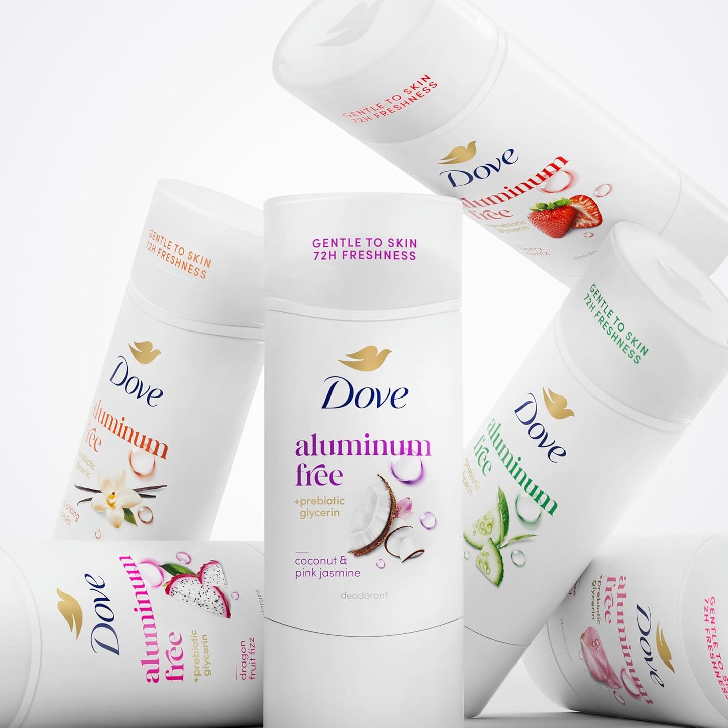 Dove Deodorant Stick Cucumber & Green Tea for 72 Hour Odor Protection Aluminum Free 2.4 oz - Renee Lane Company
