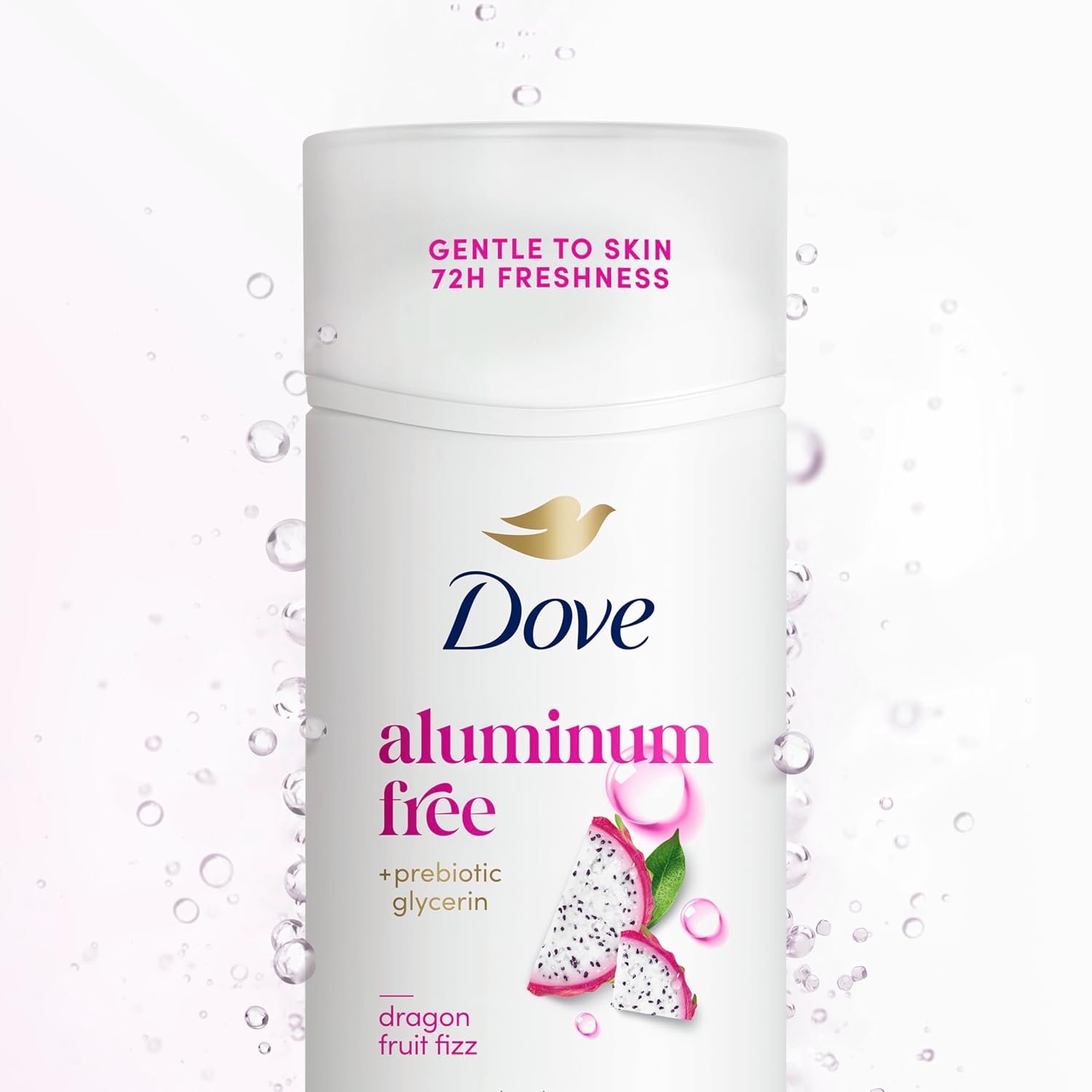 Dove Deodorant Stick Dragon Fruit Fizz for 72 Hour Odor Protection Aluminum Free 2.4 oz - Renee Lane Company