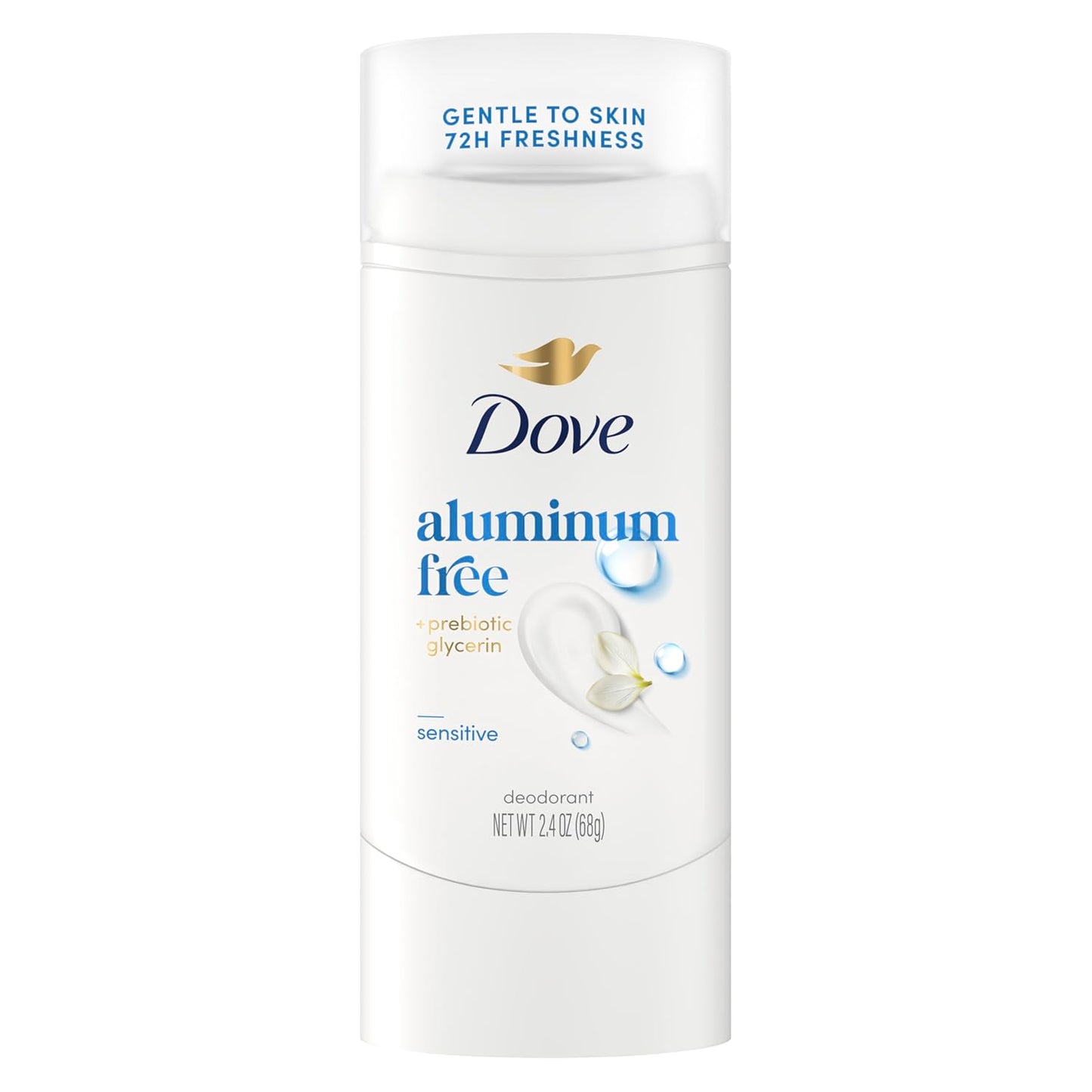 Dove Deodorant Stick Sensitive for 72 Hour Odor Protection Aluminum Free 2.4 oz - Renee Lane Company