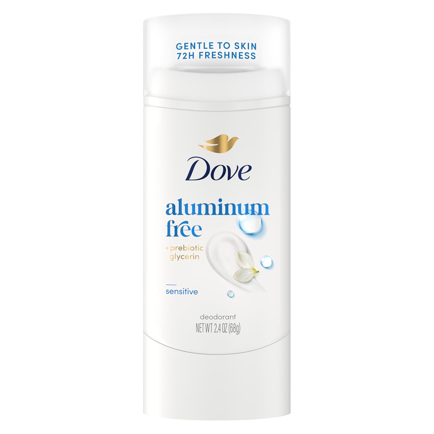Dove Deodorant Stick Sensitive for 72 Hour Odor Protection Aluminum Free 2.4 oz - Renee Lane Company
