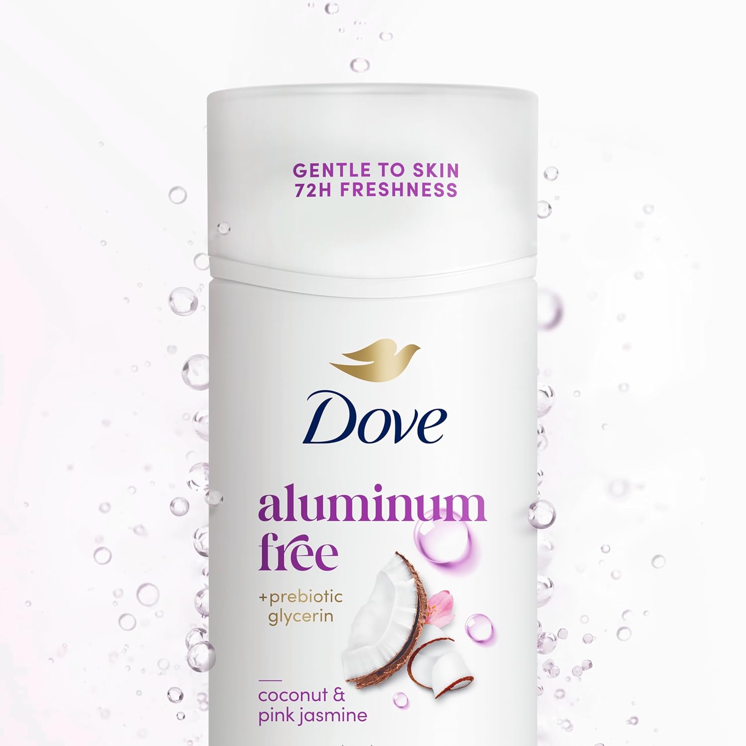 Dove Deodorant Stick for 72 Hour Odor Protection Coconut & Pink Jasmine Aluminum Free 2.4 oz - Renee Lane Company