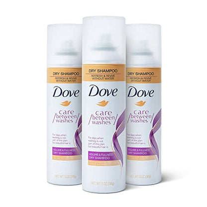 Dove Dry Shampoo Volume and Fullness 3 Count Hair Treatment for Oily Hair Cleansing Hair Volumizer 5 oz - Renee Lane Company