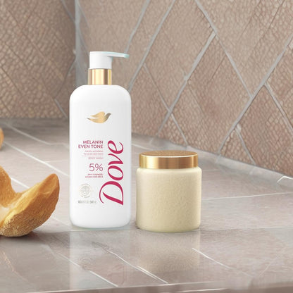 Dove Exfoliating Body Wash Melanin Even Tone Promotes Even Skin Tone 5% pro-ceramide serum with BHA 18.5 oz - Renee Lane Company