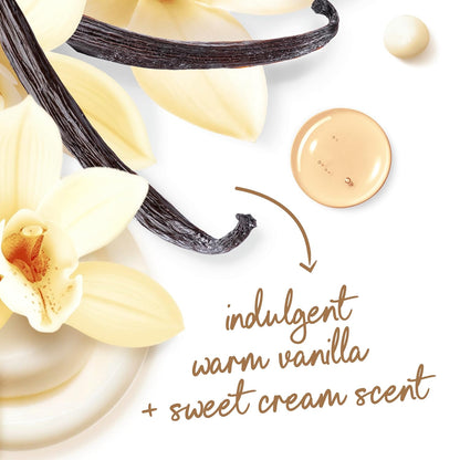 Dove Indulge Body Wash Warm Vanilla + Sweet Cream for Hydrated & Soft Skin 20 FO - Renee Lane Company