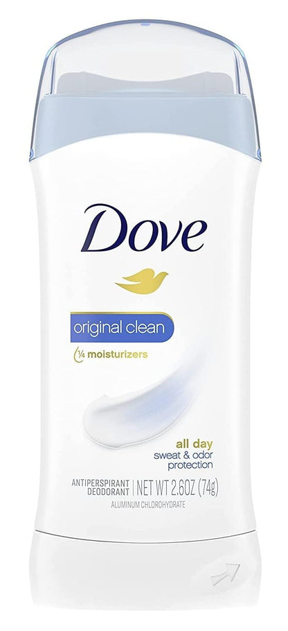 Dove Invisible Solid Anti-Perspirant/Deodorant Original Clean 7.8 Oz Pack of 3 - Renee Lane Company