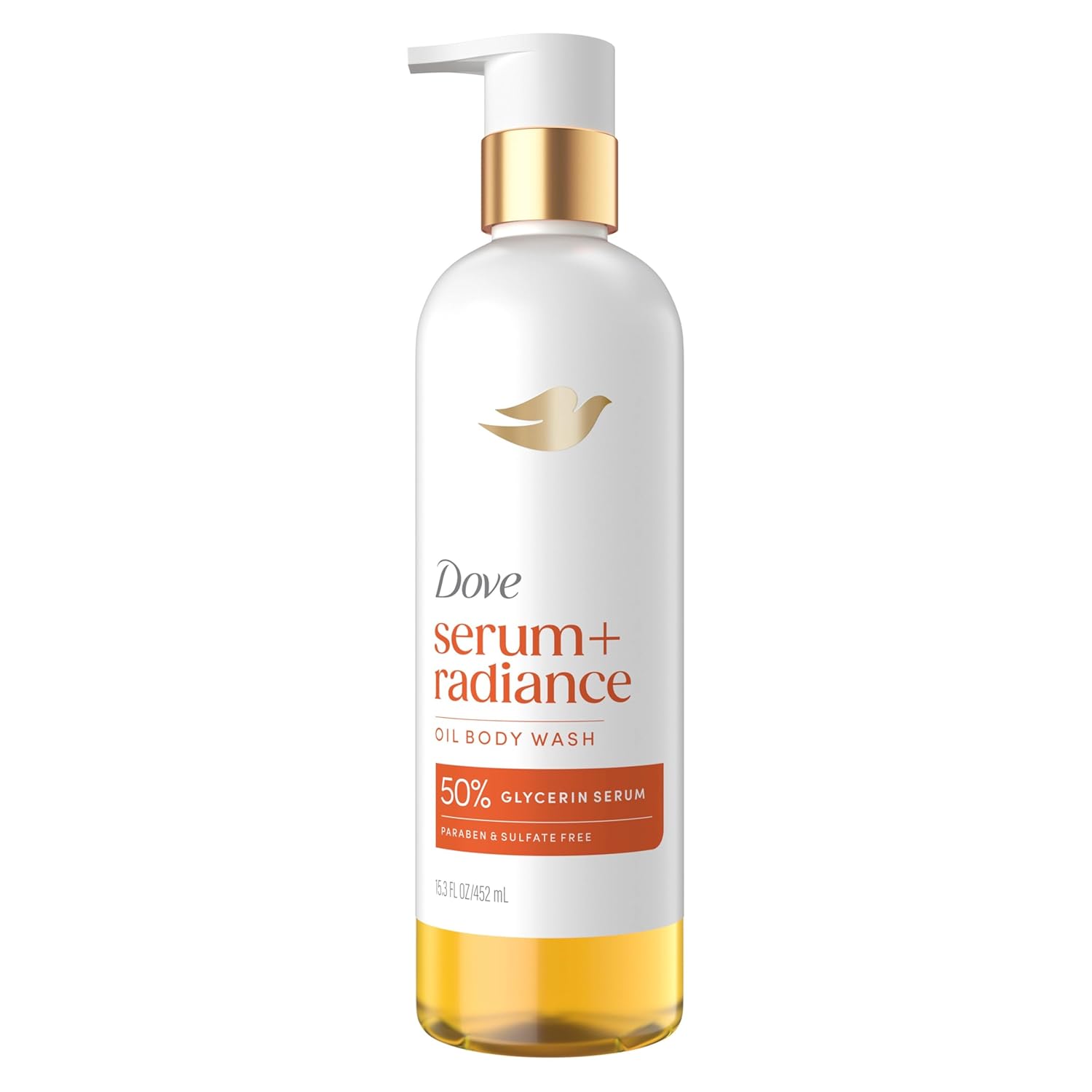 Dove Jojoba oil & Monoi Flower Oil Body Wash Serum + Radiance For Women for Hydrated & Repaired Skin 15.3 fl oz - Renee Lane Company