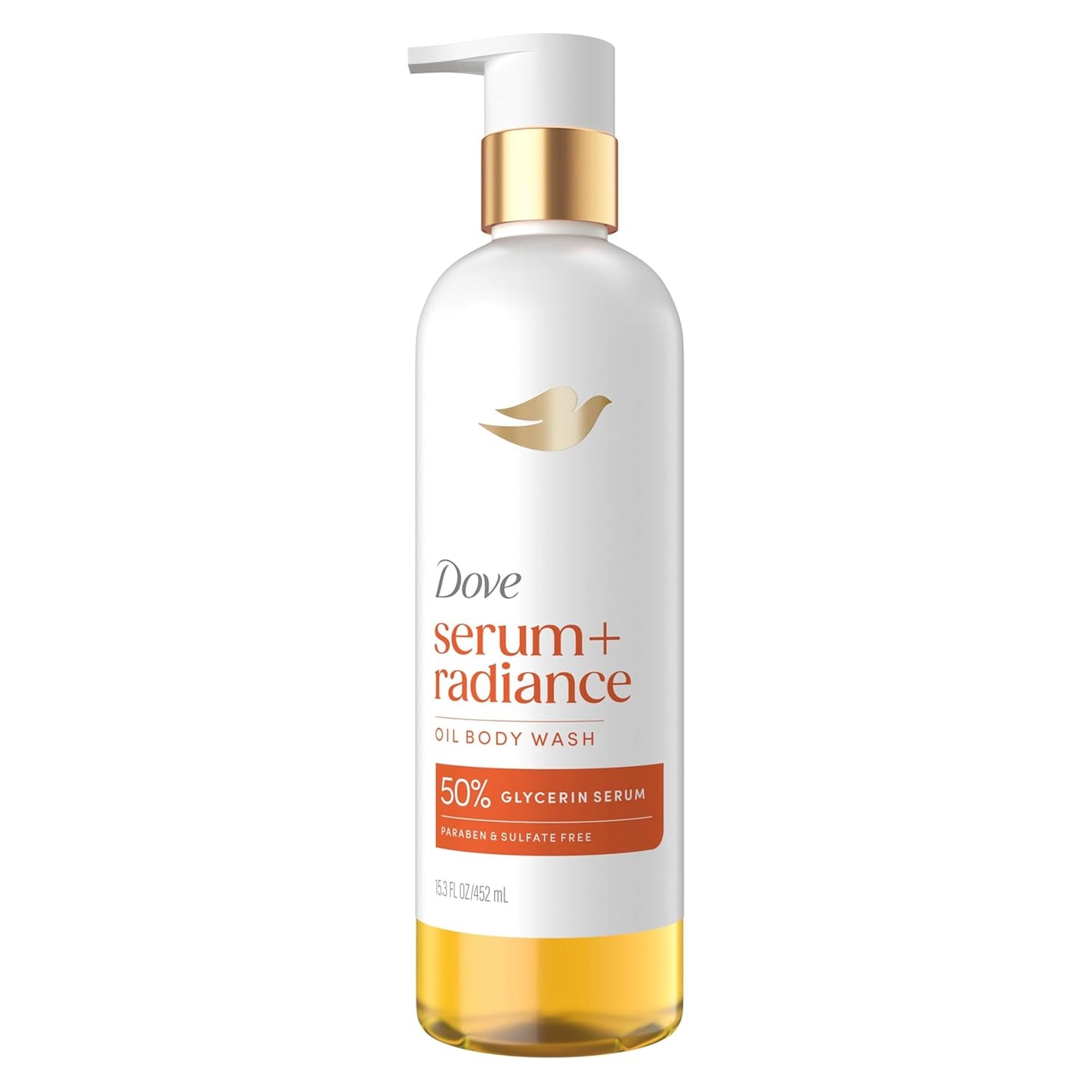 Dove Jojoba oil & Monoi Flower Oil Body Wash Serum + Radiance For Women for Hydrated & Repaired Skin 15.3 fl oz - Renee Lane Company
