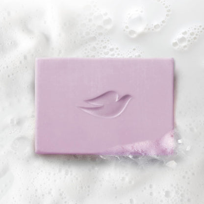 Dove Plant Milk Cleansing Bar Soap Macadamia Milk & Willow Lavender Serenity Seeker 4 Count for Moisturized Skin Gentle Cleanser, No Sulfate Cleansers or Parabens, 98% Biodegradable Formula 5 oz - Renee Lane Company
