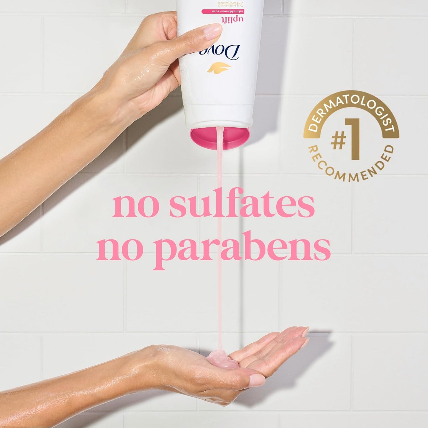 Dove Sakura Body Wash Uplift Sakura Blossom and Yuzu for 24hr Lotion-Soft Skin Moisturizing Skin Cleanser with No Sulfates No Parabens 30.6 Fl Oz - Renee Lane Company