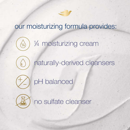 Dove Scrub Macadamia & Rice Milk Reveals Visibly Smoother Skin Body Scrub That Nourishes Skin 10.5 oz - Renee Lane Company