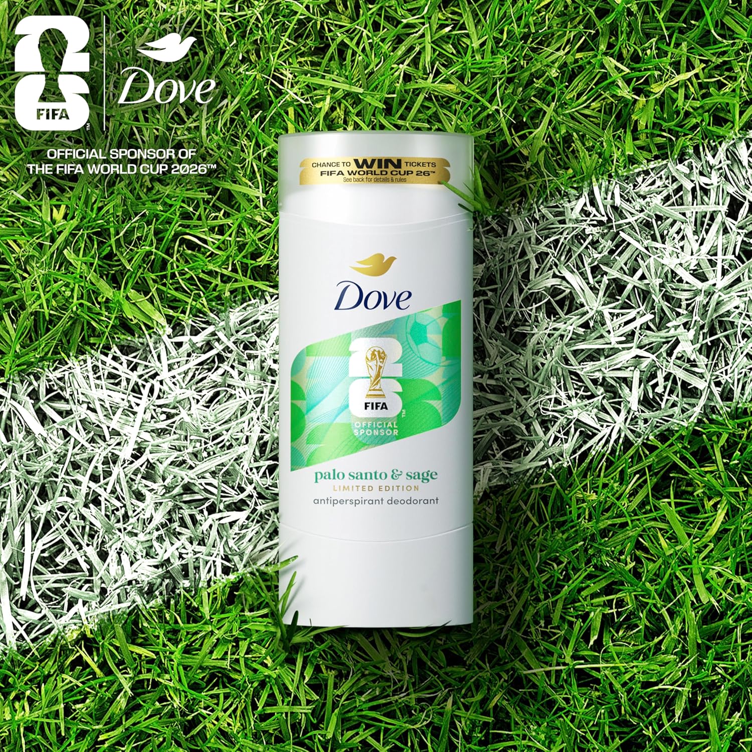 Dove Solid Stick Palo Santo & Sage for 72-Hour Sweat and Odor Protection Alcohol Free 2.6 oz - Renee Lane Company