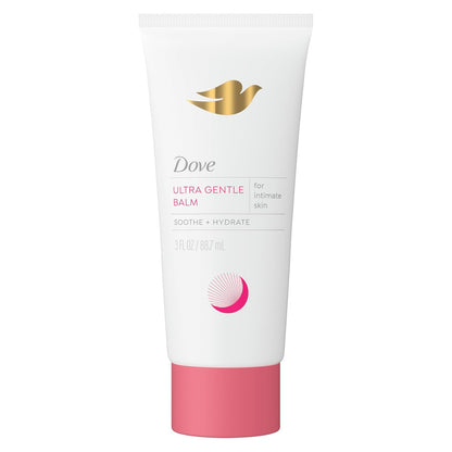 Dove Ultra Gentle Unscented Vulva Balm for Women - Hydrates Dry Intimate Skin-Perfect for Menopause, 3 oz - Renee Lane Company