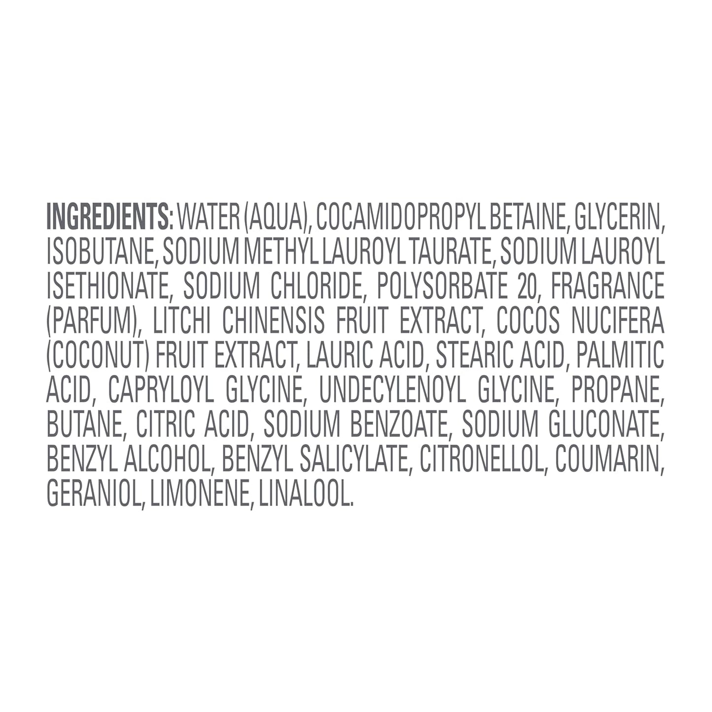 Dove Whipped Shower Foam Coconut & Lychee For Women for Hydrated & Soft Skin 10.3 OZ - Renee Lane Company