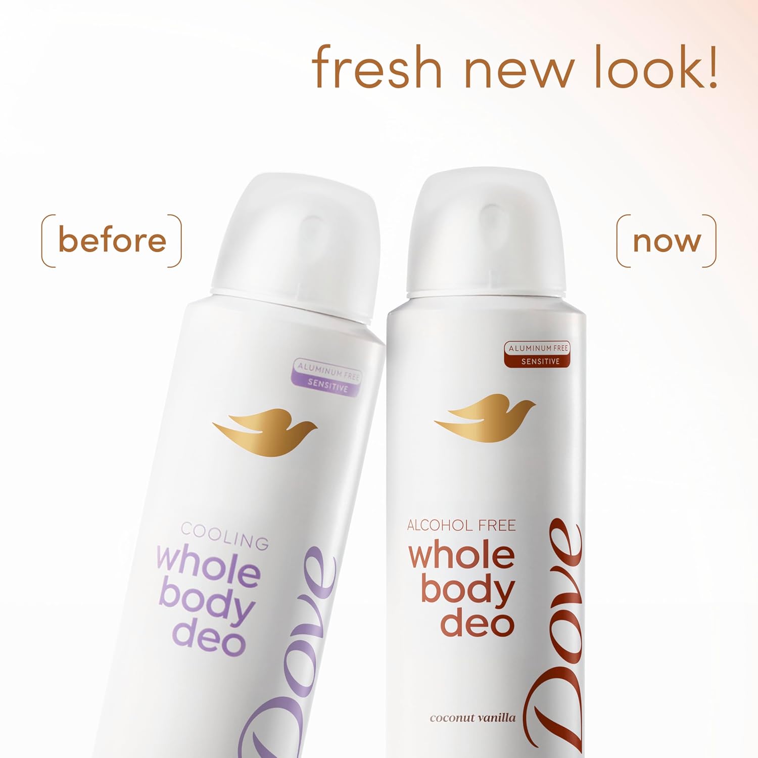 Dove Whole Body Deo Alcohol Free Deodorant Spray for Women Coconut Vanilla 4 oz - Renee Lane Company