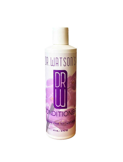 Dr. Watson's | Vitamin Rich Conditioner | Sweet Pea | 16 Oz. - Renee Lane Company