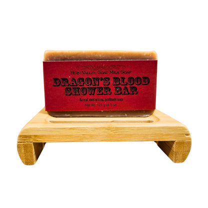 Handmade Goat Milk Soap | Shower Bar | Dragon's Blood