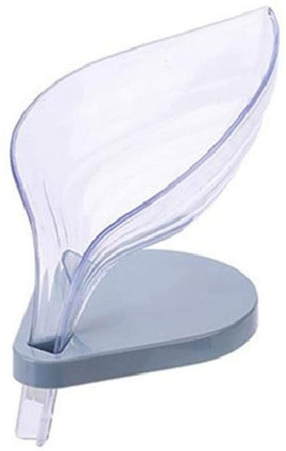 Drain Soap Leaf-Shaped Dish Bar Soap Holder Storage Rack Drain Soap Box for Bathroom Kitchen Sink Suction Cup Installation - Renee Lane Company