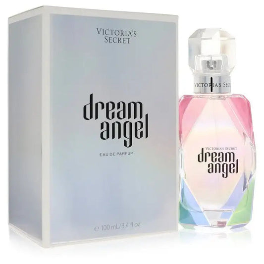 Victoria's Secret women's eau de parfum set with box and multi-color glass bottle