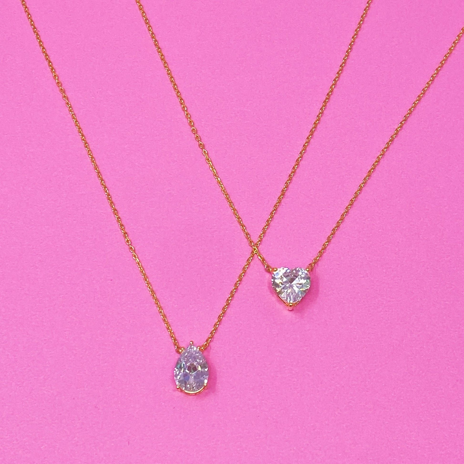 Dream It Solitaire Pendant Necklace - Renee Lane Company