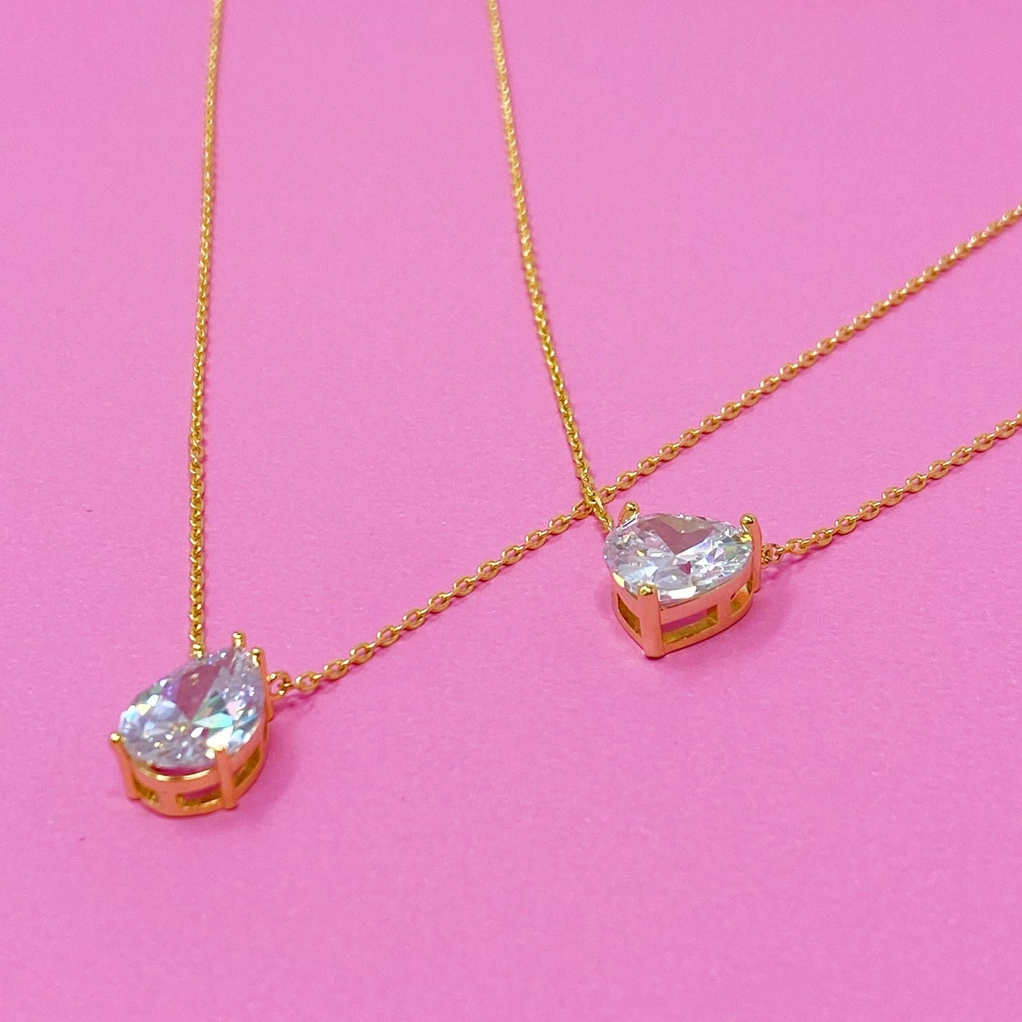 Dream It Solitaire Pendant Necklace - Renee Lane Company