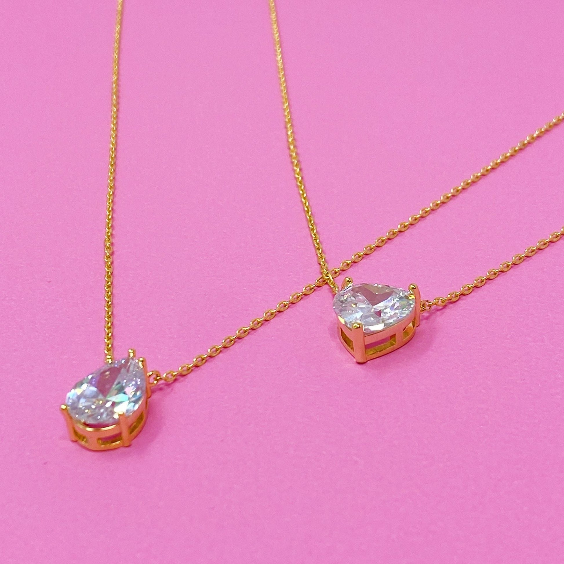 Dream It Solitaire Pendant Necklace - Renee Lane Company