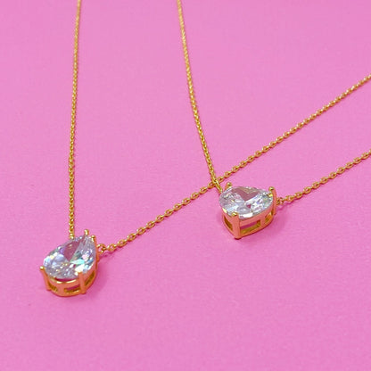 Dream It Solitaire Pendant Necklace - Renee Lane Company