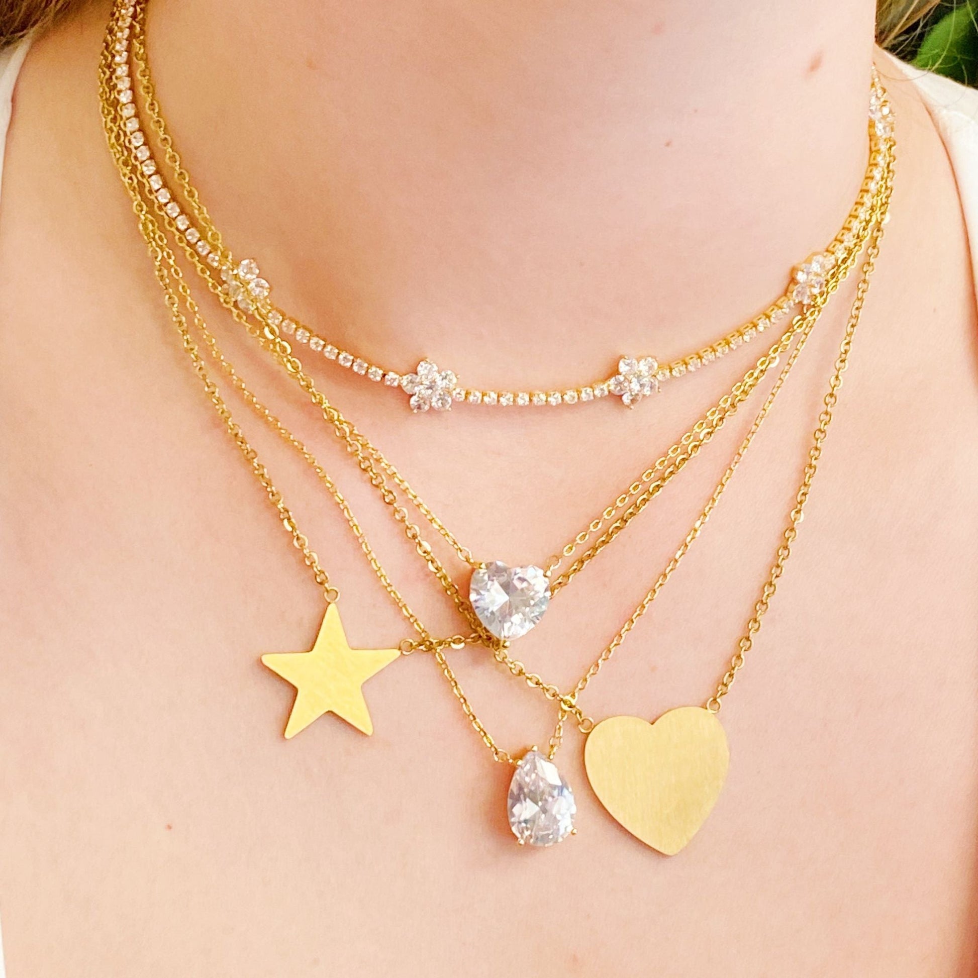 Dream It Solitaire Pendant Necklace - Renee Lane Company