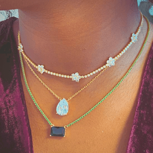 Dream It Solitaire Pendant Necklace - Renee Lane Company