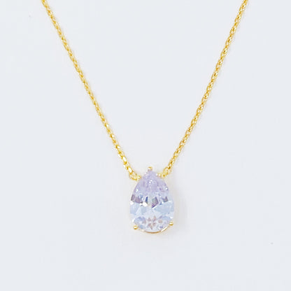Dream It Solitaire Pendant Necklace - Renee Lane Company