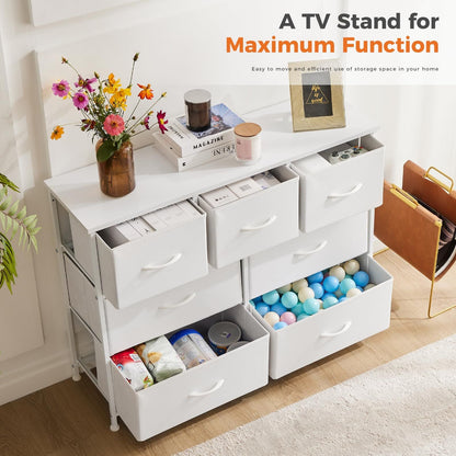 Dresser for bedroom 7 storage Spaces, assembled wardrobe lockers, bedroom furniture lockers - Renee Lane Company