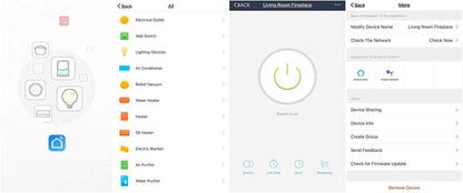 Durablow SH3001 Gas Fireplace WiFi Smart Home Remote Control for Millivolt Valve IPI;  Works with Amazon Alexa;  Google Home;  Samsung SmartThings;  IFTTT;  Siri;  Smart Life - Renee Lane Company