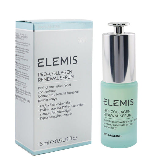 Turquoise serum bottle with chrome pump and matching carton box