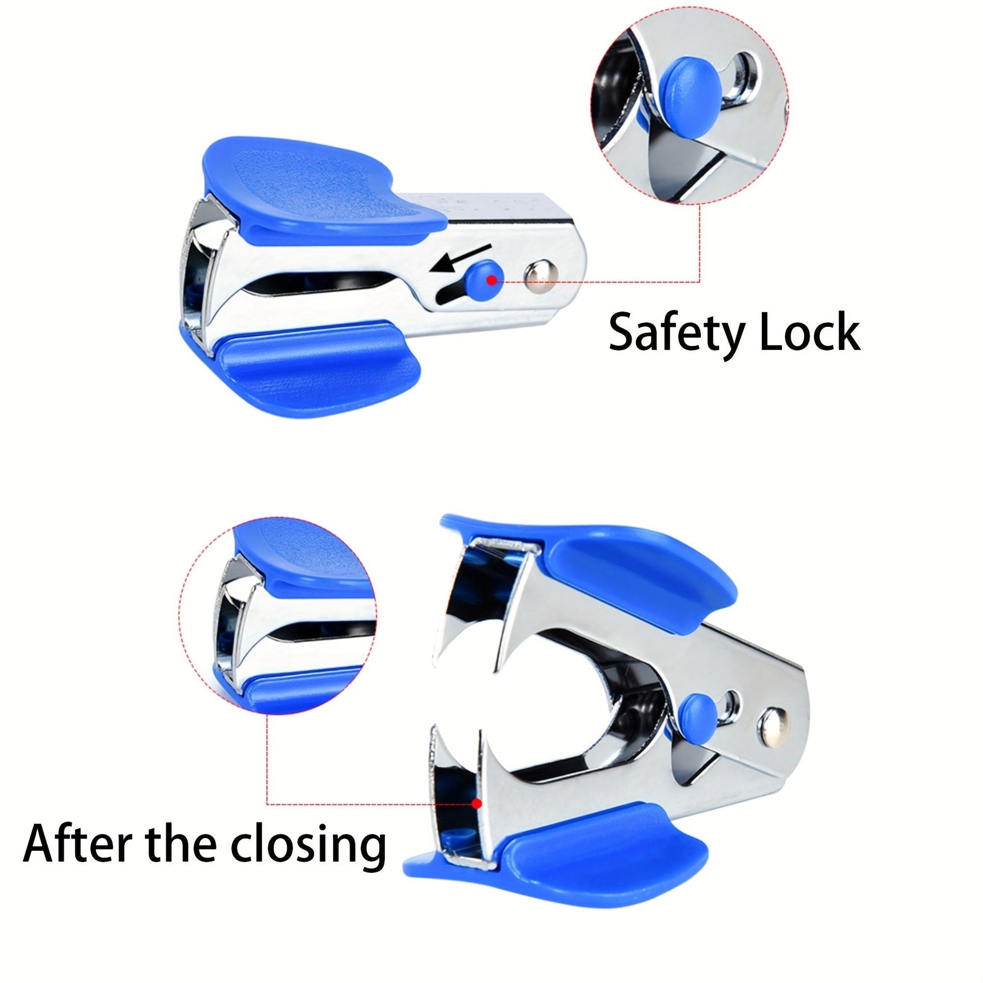 Eagle Staple Remover, Professional Staples Puller Removal Tool With Lock For School Office Home - Renee Lane Company