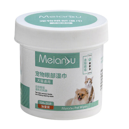 Ear Cleaning Eyes Cleaning Tear-removing Cleaning Wipes For Pets - Renee Lane Company