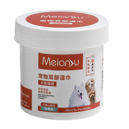 Ear Cleaning Eyes Cleaning Tear-removing Cleaning Wipes For Pets - Renee Lane Company