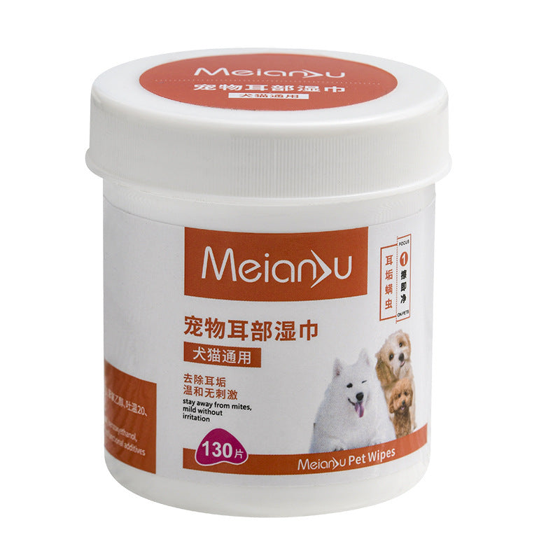 Ear Cleaning Eyes Cleaning Tear-removing Cleaning Wipes For Pets - Renee Lane Company