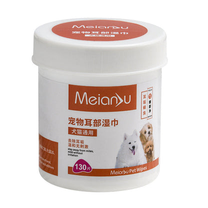 Ear Cleaning Eyes Cleaning Tear-removing Cleaning Wipes For Pets - Renee Lane Company