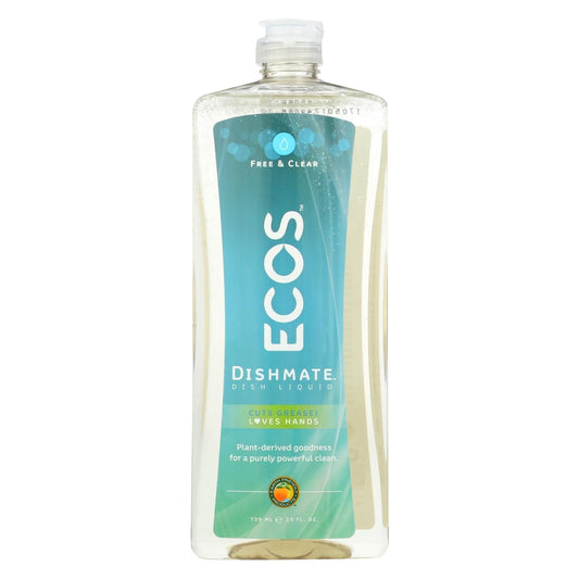 Earth Friendly Dishmate - Free And Clear - Case Of 6 - 25 Fl Oz - Renee Lane Company