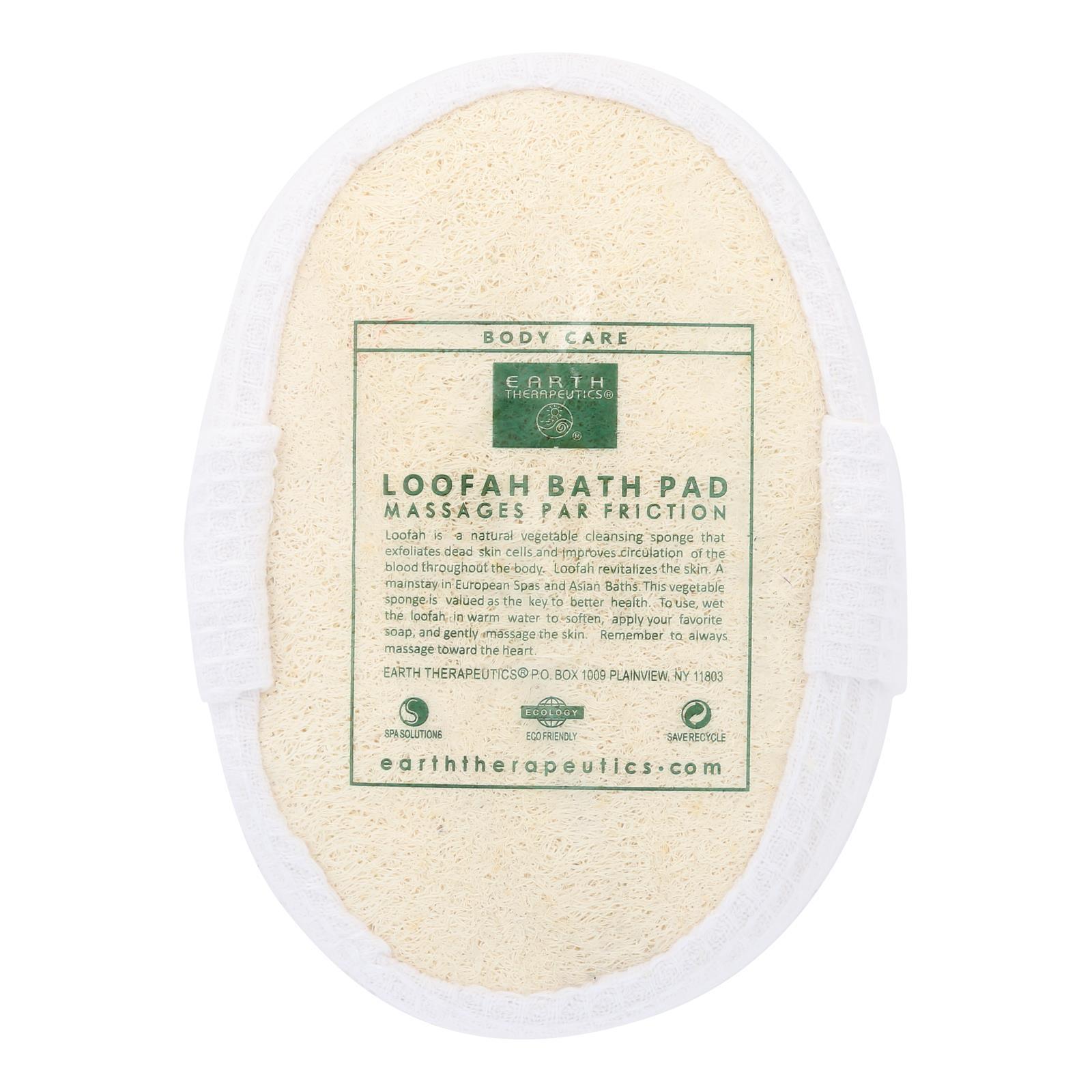 Earth Therapeutics Loofah Bath Pad - 1 Pad - Renee Lane Company