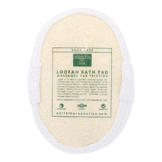 Earth Therapeutics Loofah Bath Pad - 1 Pad - Renee Lane Company