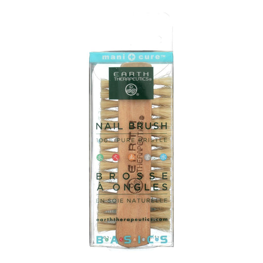 Earth Therapeutics Professional Nail Brush 100% Pure Bristle - 1 Brush - Renee Lane Company