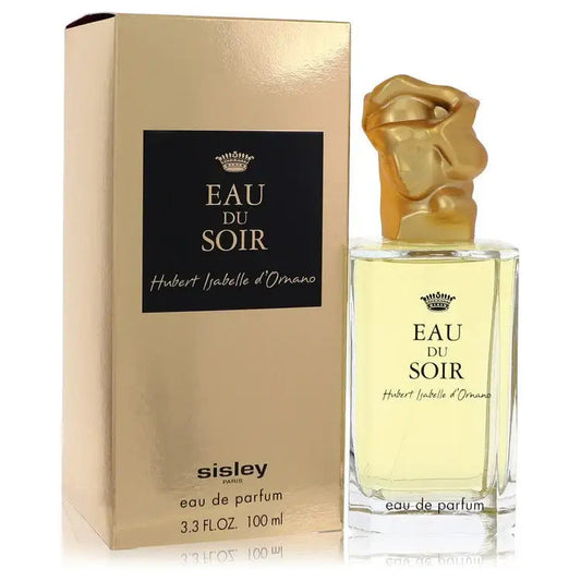 Sisley Eau Du Soir eau de parfum set: box and clear glass bottle, 100 ml