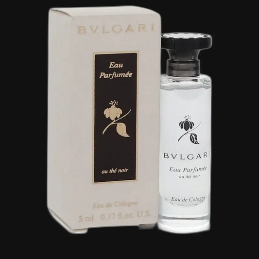 Bvlgari Eau Parfumee au the noir perfume for women, box and bottle set