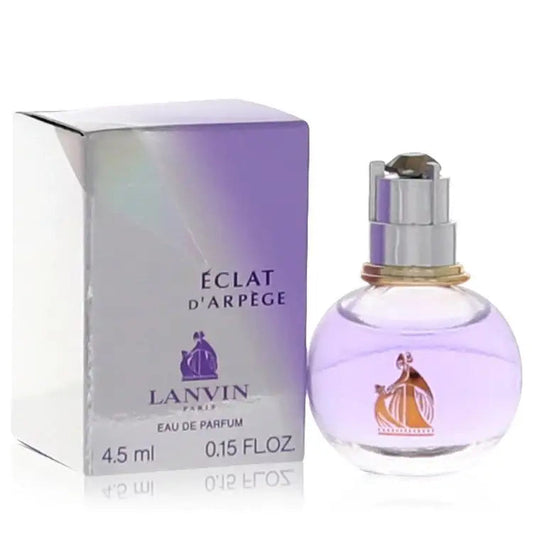 Lanvin Eclat d'Arpege eau de parfum set: round glass bottle and 4.5 ml box