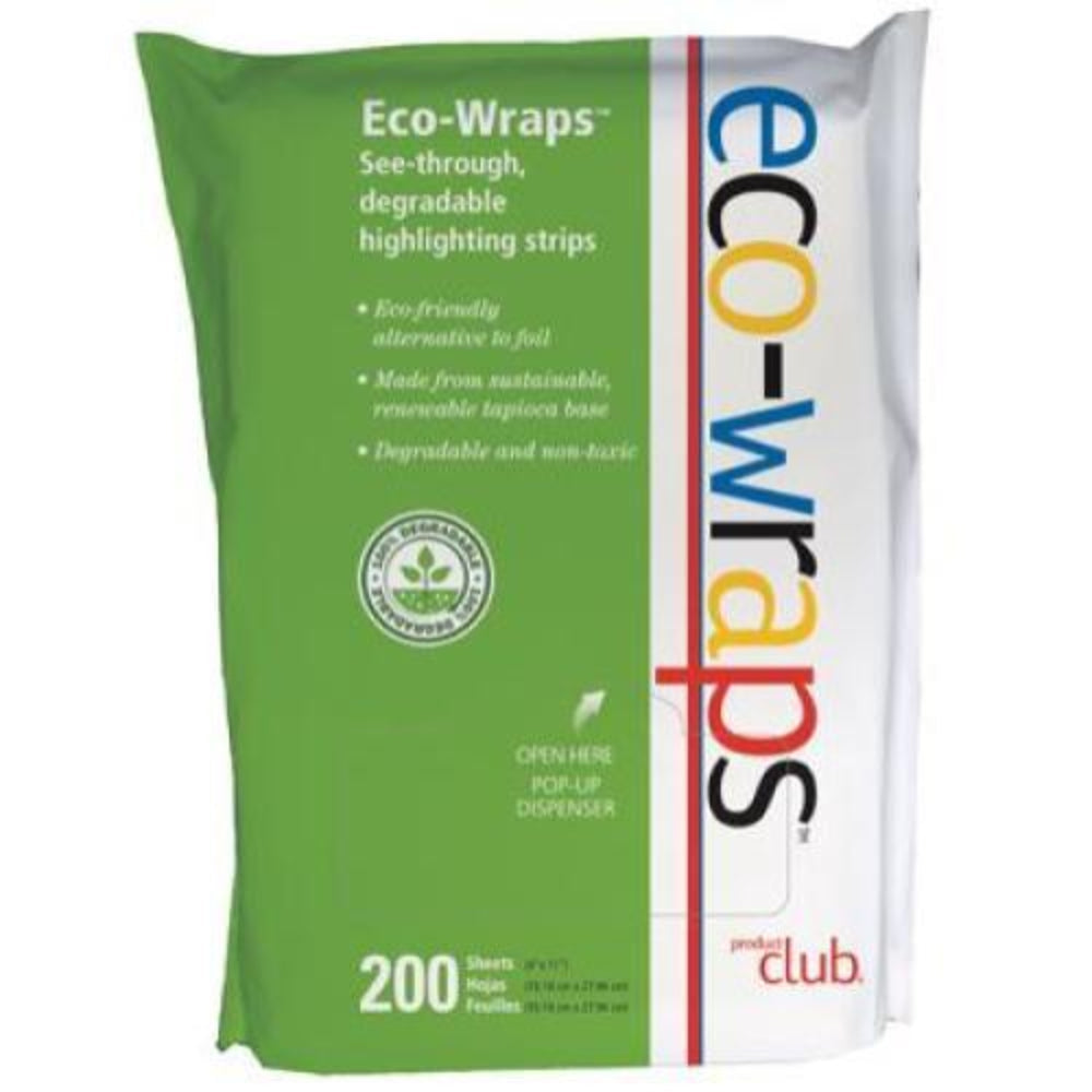 Eco-Wraps See-Through Degradable Highlighting Strips - 200 Sheets - Renee Lane Company