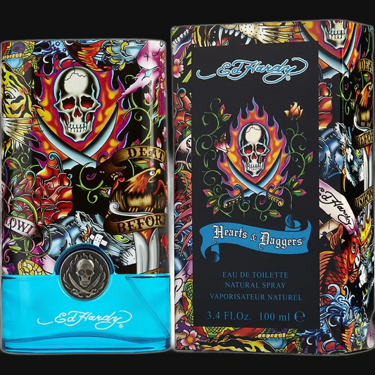 Ed Hardy Hearts & Daggers By Christian Audigier Cologne for Men - Renee Lane Company