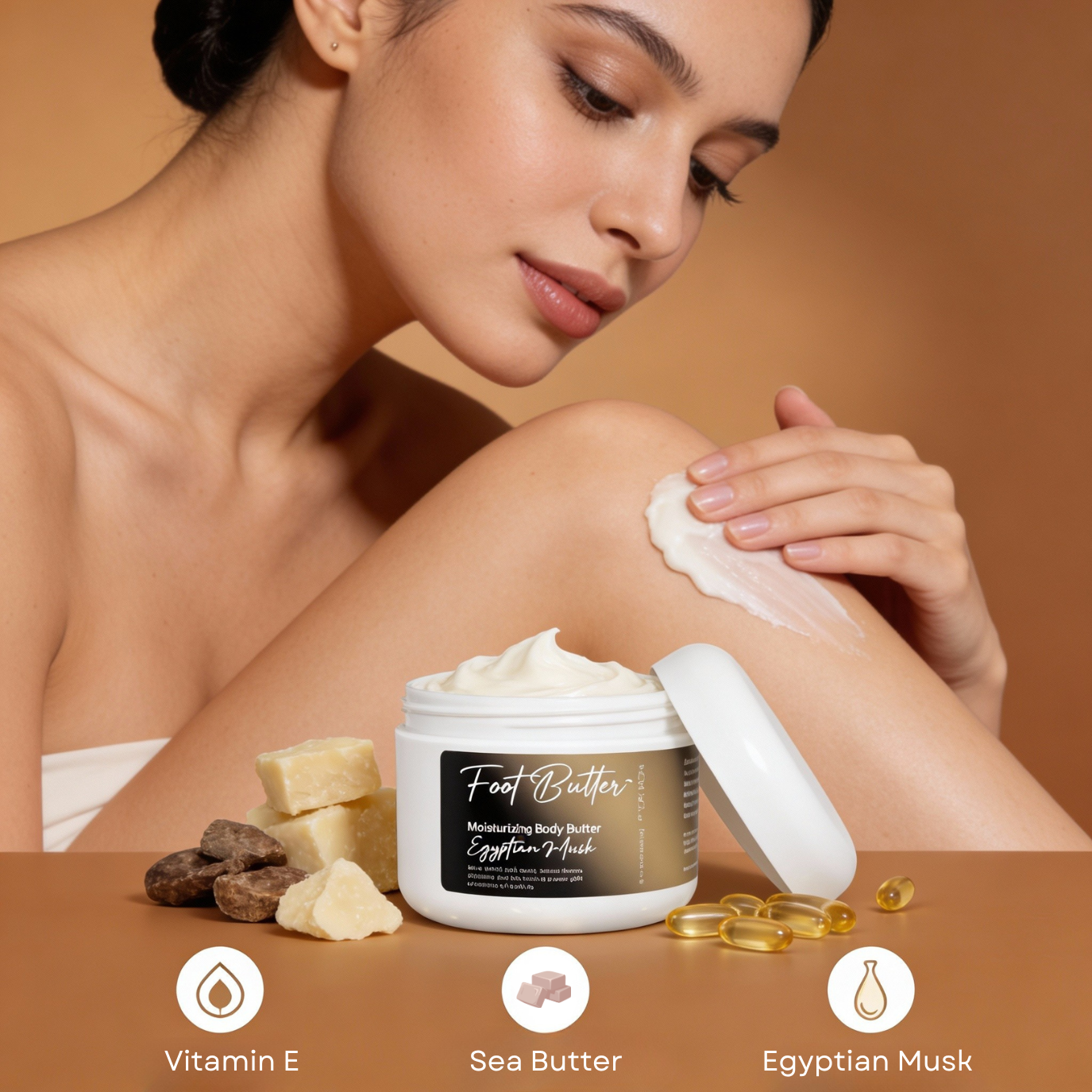 Egyptian Musk Moisturizing Body Butter – Deep Hydration & Long-Lasting Fragrance - Renee Lane Company